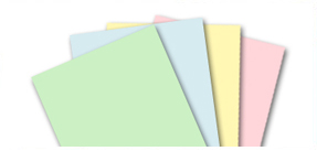 Bright Colored Bond Paper - 100/Pkg