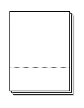 Horizontal Perforated Document Formats